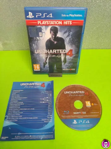 Reperto originale Uncharted 4 Fine di un Ladro - PlayStation 4 PS4 - ITA - Condizioni USATO TESTATO 100% CIB