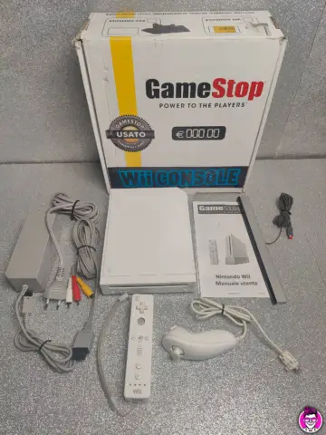 Reperto originale Nintendo Wii Console Completa - Testato Funzionante - Condizioni USATO TESTATO 100% CIB