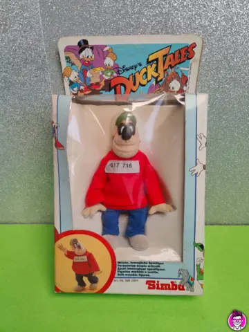 Reperto originale Bandito Bassotto - Disney's Duck Tales Simba - Vintage Nuovo Action Figure - Condizioni NUOVO / SIGILLATO CIB