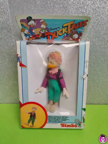 Reperto originale Archimede Pitagorico - Disney's Duck Tales Simba - Vintage Nuovo Action Figure - Condizioni NUOVO / SIGILLATO CIB