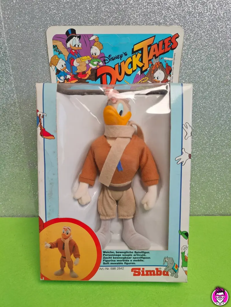 Jet McQuack - Disney's Duck Tales Simba - Vintage Nuovo Action Figure - Vista 1