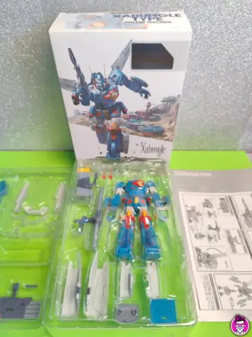 Reperto originale Tamashii Nations Hi-Metal R Xabungle Type Walker Machine - Bandai Diecast Action Figure Robot (2017) - Condizioni USATO CIB
