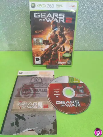 Reperto originale Gears of War 2 - Xbox 360 - PAL ITA - Condizioni USATO TESTATO 100% CIB