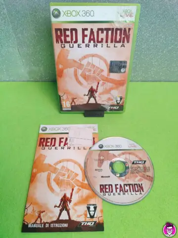 Reperto originale Red Faction Guerrilla - Xbox 360 - PAL ITA - Condizioni USATO TESTATO 100% CIB