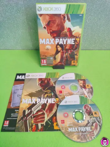 Reperto originale Max Payne 3 - Xbox 360 - PAL ITA - Condizioni USATO TESTATO 100% CIB