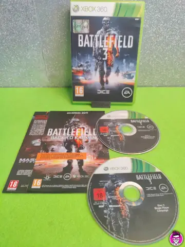 Reperto originale Battlefield 3 - Xbox 360 - PAL ITA - Condizioni USATO TESTATO 100% CIB