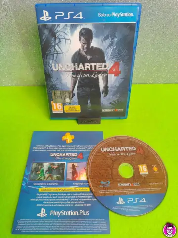 Reperto originale Uncharted 4 Fine di un Ladro - PlayStation 4 PS4 - ITA #02 - Condizioni USATO TESTATO 100% CIB