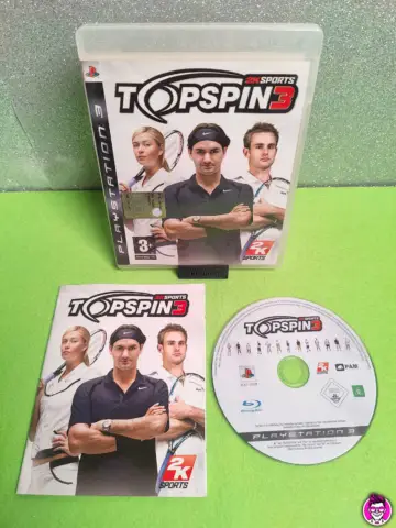 Reperto originale Top Spin 3 - PlayStation 3 PS3 - ITA - Condizioni USATO TESTATO 100% CIB