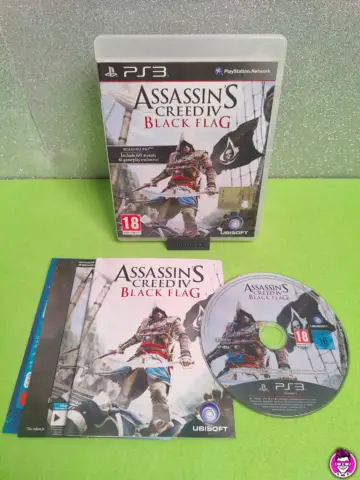 Reperto originale Assassin's Creed 4 Black Flag - PlayStation 3 PS3 - ITA - Condizioni USATO TESTATO 100% CIB