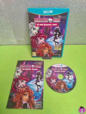 Reperto originale Monster High una Nuova Mostramica a Scuola - Nintendo Wii U - ITA - Condizioni USATO TESTATO 100% CIB
