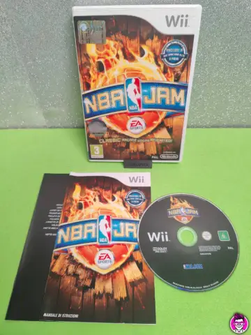 Reperto originale NBA Jam - Nintendo Wii - PAL - Condizioni USATO TESTATO 100% CIB