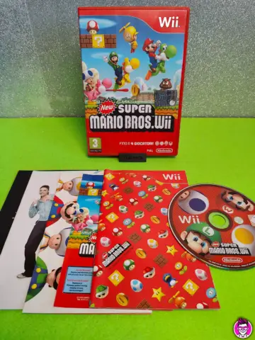 Reperto originale New Super Mario Bross - Nintendo Wii - PAL - Condizioni USATO TESTATO 100% CIB