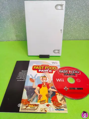 Reperto originale Fast Food Panic - Nintendo Wii - PAL - Condizioni USATO TESTATO 100% CIB