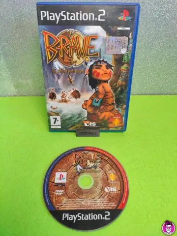 Reperto originale Brave alla Ricerca di Spirito Danzante - PlayStation 2 PS2 - PAL ITA - Condizioni USATO TESTATO 100% CIB