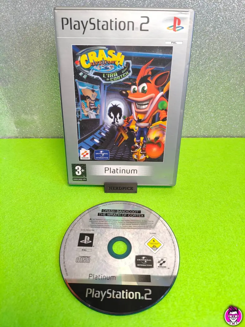 Crash Bandicoot l'Ira di Cortex - Platinum - PlayStation 2 PS2 - PAL ITA - Vista 1