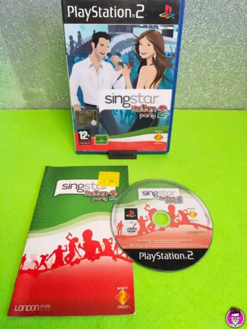 Reperto originale Sing Star Italian Party 2 - PlayStation 2 PS2 - PAL ITA - Condizioni USATO TESTATO 100% CIB