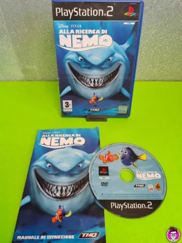 Reperto originale Disney Pixar alla Ricerca di Nemo - PlayStation 2 PS2 - PAL ITA - Condizioni USATO TESTATO 100% CIB