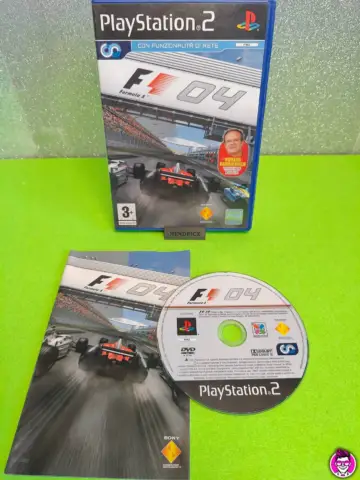 Reperto originale F1 04 - Formula 1 2004 - PlayStation 2 PS2 - PAL ITA (2004) - Condizioni USATO TESTATO 100% CIB