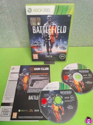 Reperto originale Battlefield 3 - Xbox 360 - PAL ITA - Condizioni USATO TESTATO 100% CIB