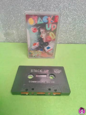 Reperto originale Stack Up - Commodore 64 128 - C64 128 - Condizioni USATO CIB