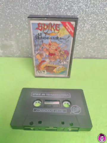 Reperto originale Spike in Transilvania - Commodore 64 128 - C64 128 - Condizioni USATO CIB