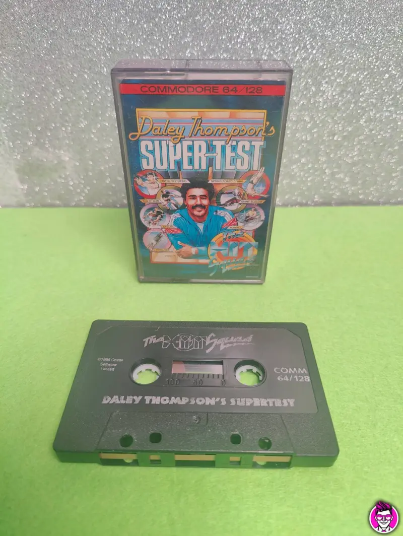Daley Thompson's Super Test - Commodore 64 128 - C64 128 - Vista 1