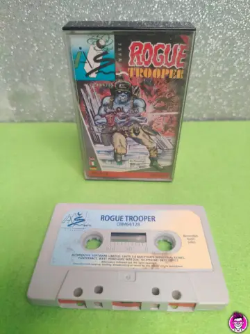 Reperto originale Rogue Trooper - Commodore 64 128 - C64 128 - Condizioni USATO CIB