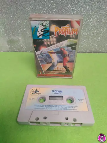 Reperto originale Protium - Commodore 64 128 - C64 128 - Condizioni USATO CIB
