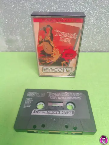 Reperto originale Dragon's Lair - Commodore 64 128 - C64 128 - Condizioni USATO CIB