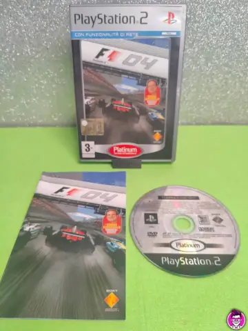 Reperto originale F1 04 - Formula 1 2004 - PlayStation 2 PS2 - PAL ITA - Platinum (2004) - Condizioni USATO TESTATO 100% CIB