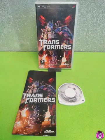 Reperto originale Transformers la Vendetta del Caduto - PlayStation PSP - PAL ITA - Condizioni USATO TESTATO 100% CIB