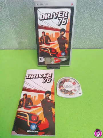 Reperto originale Driver 76 - PlayStation PSP - PAL ITA - Condizioni USATO TESTATO 100% CIB