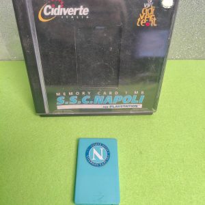 Memory Card 1 Mega MB CiDiverte- Playstation 1 PS1 - SSC Napoli