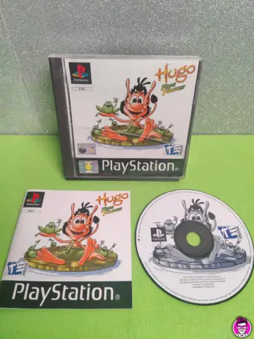 Reperto originale Hugo Frog Fighter - PlayStation 1 PS1 - PAL - Condizioni USATO TESTATO 100% CIB