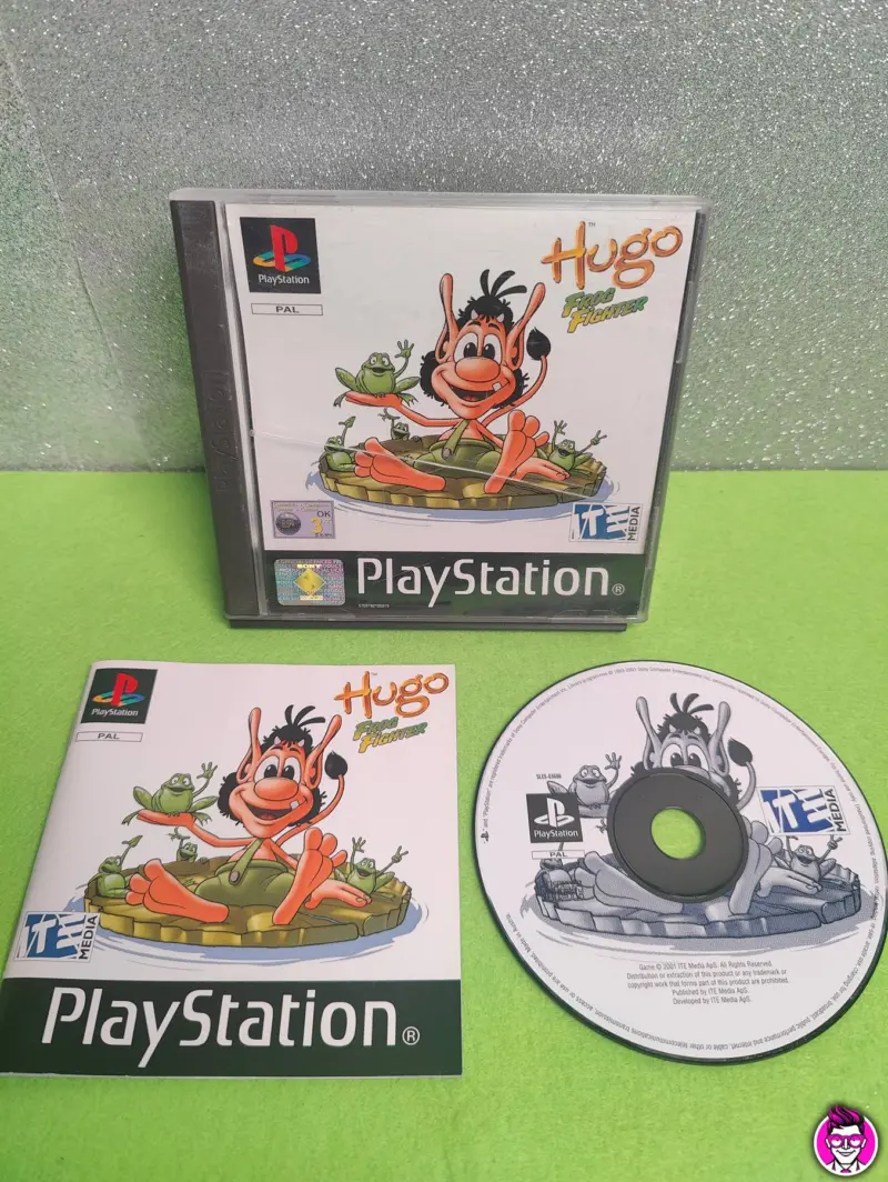 Hugo Frog Fighter - PlayStation 1 PS1 - PAL - Vista 1