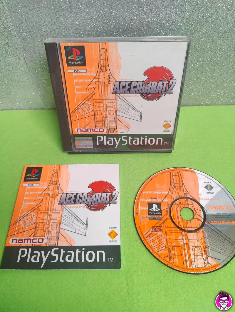 Ace Combat 2 - PlayStation 1 PS1 - PAL - Vista 1