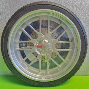 Orologio Pneumatico Ruota - OStar-F333 Orologio da Parete al Quarzo