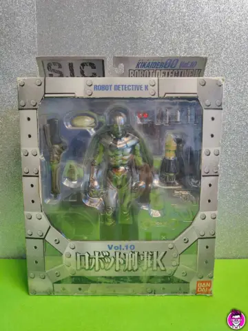 Reperto originale Bandai - S.I.C. KIKAIDER00 Vol.10 - Robot Detective K - Condizioni USATO CIB