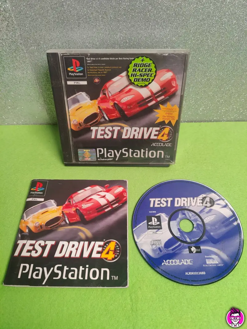 Test Drive 4 - PlayStation 1 PS1 - PAL - Vista 1