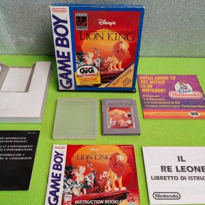 Disney The Lion King - Nintendo Game Boy Classic ITA Completo