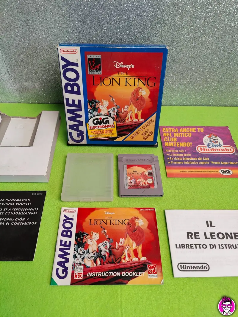 Disney The Lion King - Nintendo Game Boy Classic ITA Completo - Vista 1