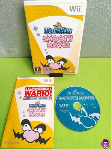 Reperto originale Wario Ware Smooth Moves - Nintendo Wii - PAL ITA - Condizioni USATO TESTATO 100% CIB