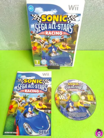 Reperto originale Sonic SEGA All-Stars Racing - Nintendo Wii - PAL - Condizioni USATO TESTATO 100% CIB