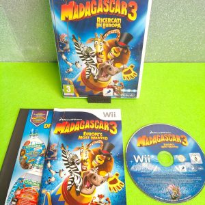 Madagascar 3 Ricercati in Europa - Nintendo Wii - Pal Ita