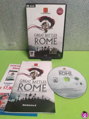 Reperto originale Great Battles of Rome - CD PC - Condizioni USATO CIB