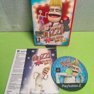 Buzz! The Music Quiz - Playstation 2 PS2 - Pal Ita