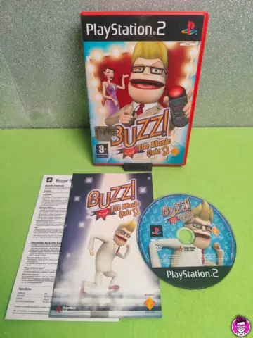 Reperto originale Buzz! The Music Quiz - PlayStation 2 PS2 - PAL ITA - Condizioni USATO TESTATO 100% CIB