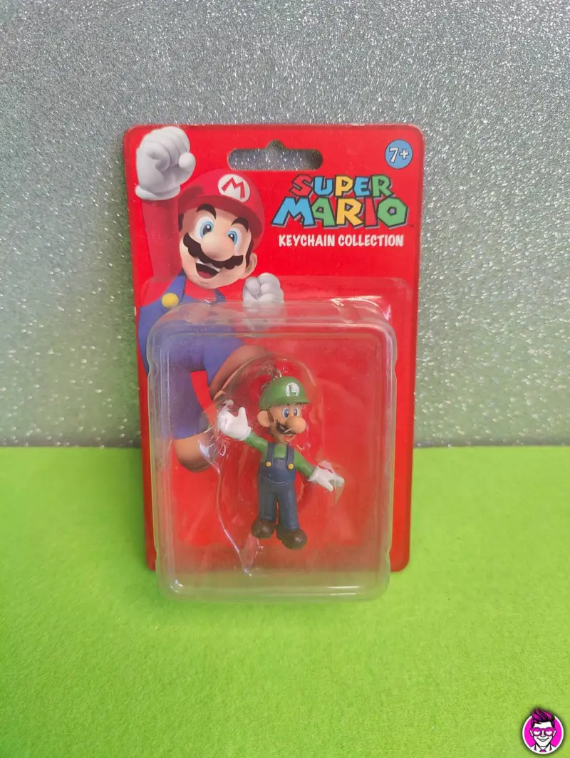 Super Mario - Keychain Collection #7 Luigi - Portachiavi Nintento Action Figure - Vista 1