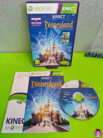 Reperto originale Kinnect Disneyland Adventures - Xbox 360 - PAL ITA - Condizioni USATO TESTATO 100% CIB