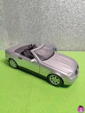 Reperto originale Maisto 1/18 Mercedes Benz SLK 230 - Vintage Model Car Auto Modellino - Condizioni USATO CIB